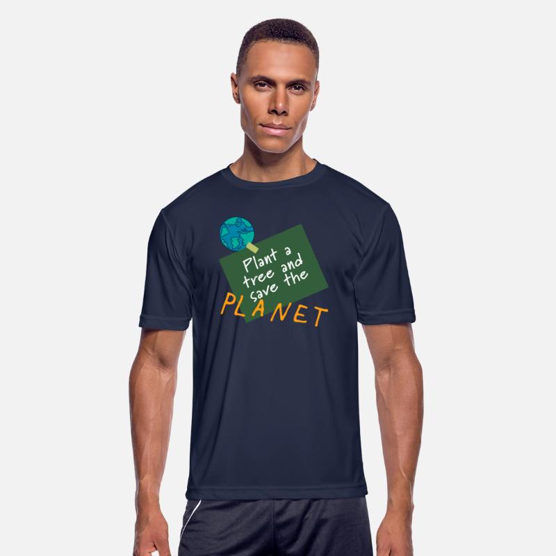 Plant a tree, save the planet.(orange)