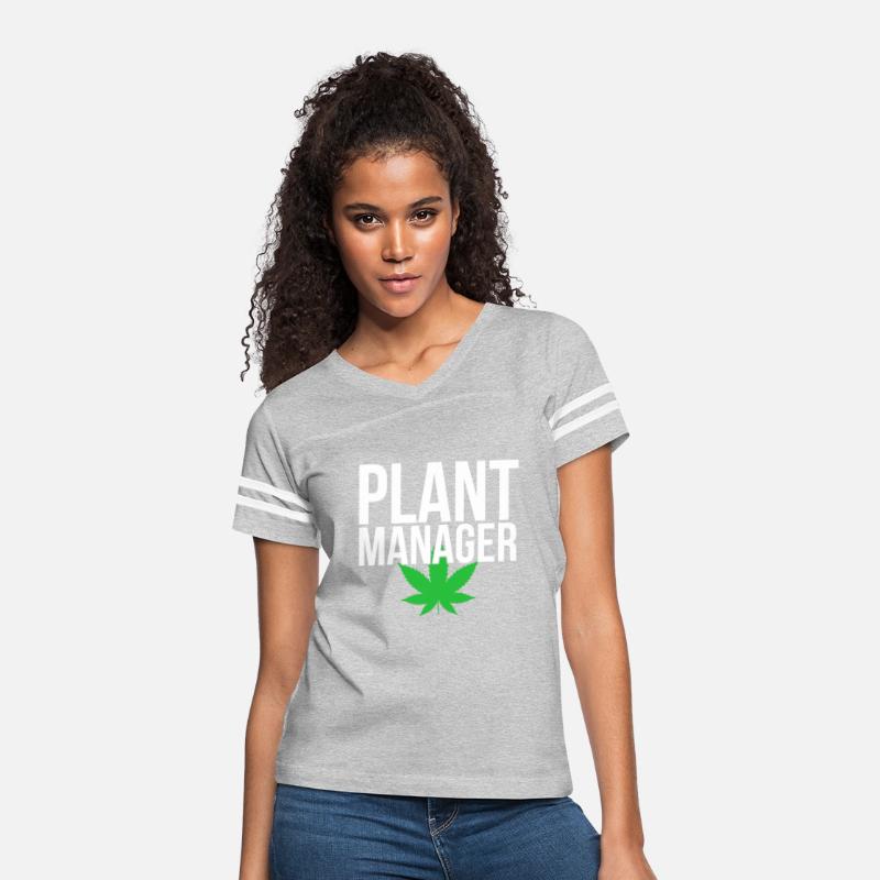 Plant Manager Marijuana Leaf Funny Weed Stoner
