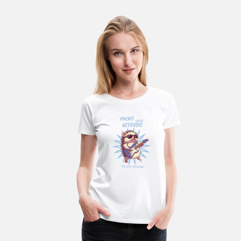 Pocket Sized Attitude Hedgehog t-shirt