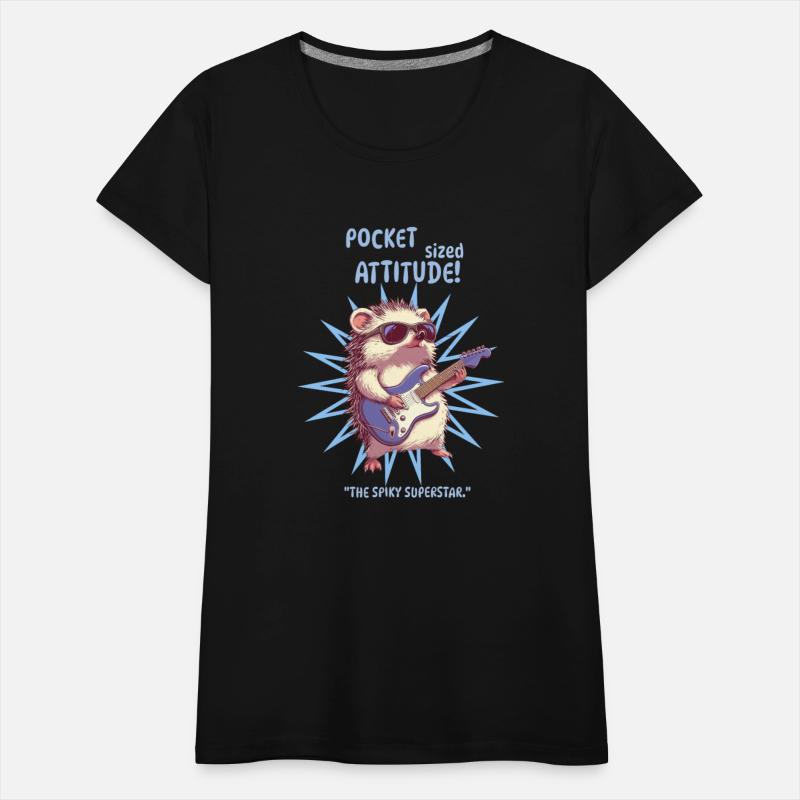 Pocket Sized Attitude Hedgehog t-shirt