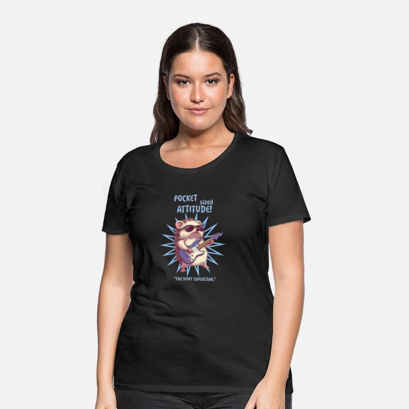 Pocket Sized Attitude Hedgehog t-shirt