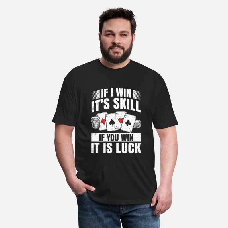 Poker Hands Tshirt Casino Blackjack Poker Case