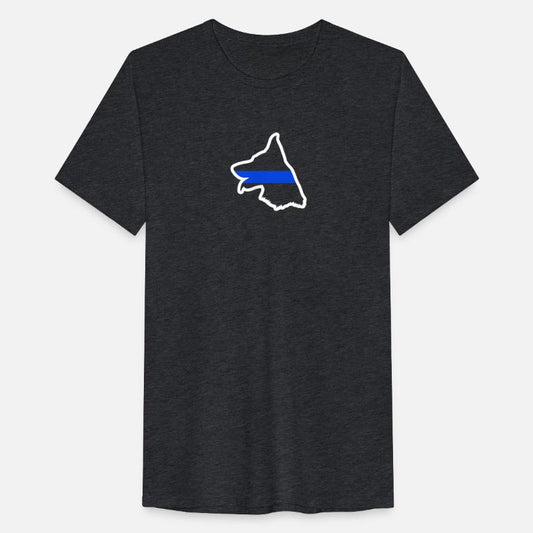 Police Thin Blue Silhouette