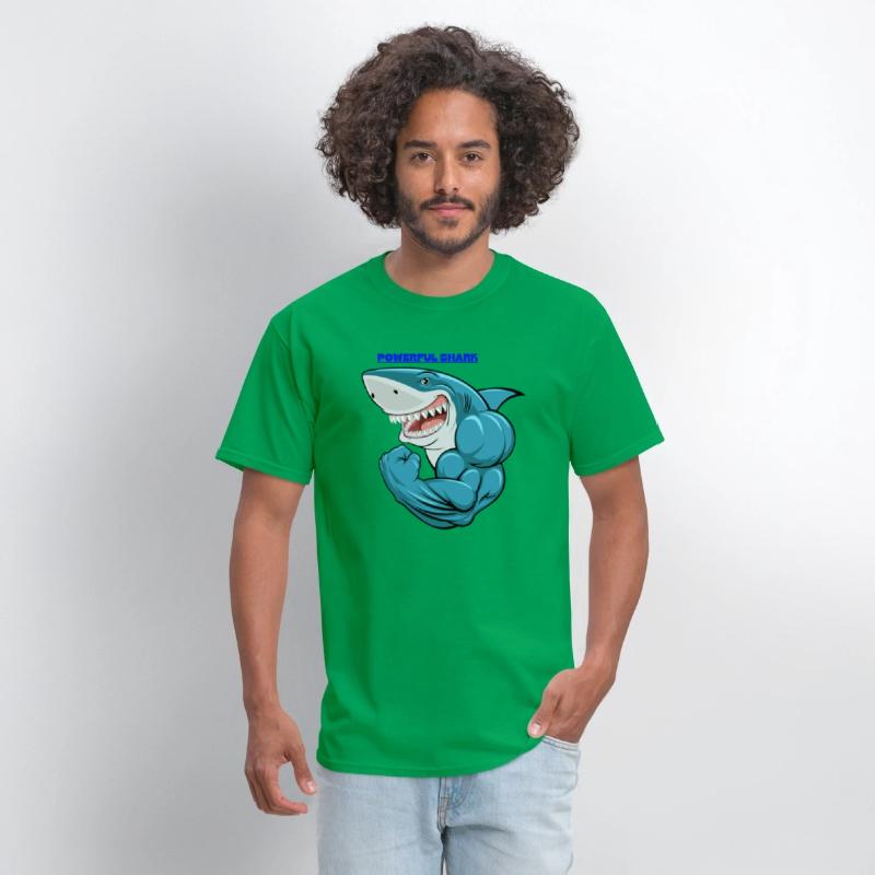 Powerful shark