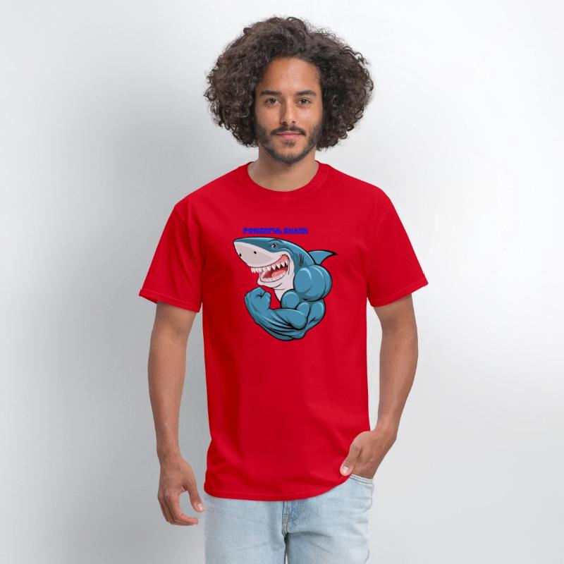 Powerful shark