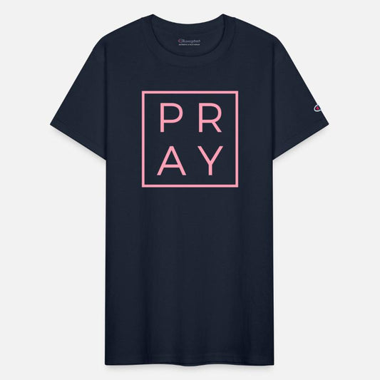 Pray, Christian, Faith, Pink
