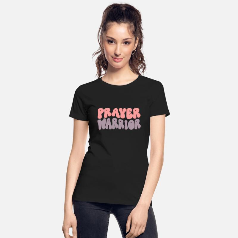 Prayer Warrior Strong Christian Woman