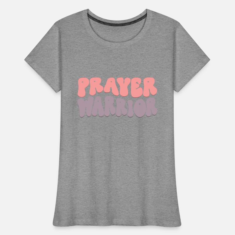 Prayer Warrior Strong Christian Woman
