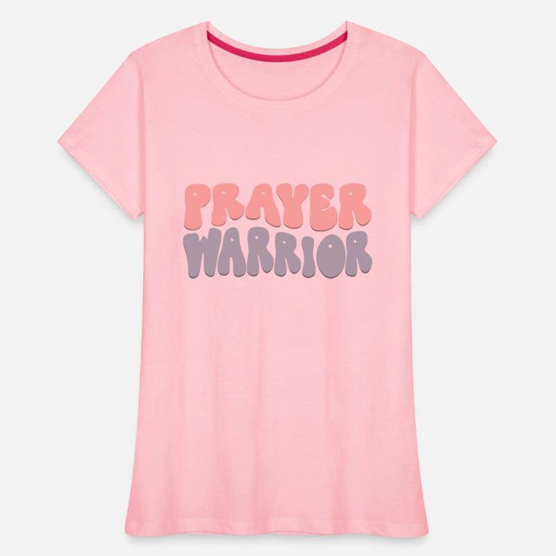 Prayer Warrior Strong Christian Woman