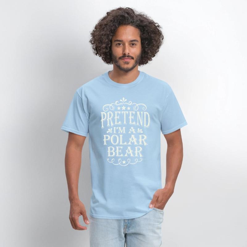Pretend I'm Polar Bear Funny Costume Halloween