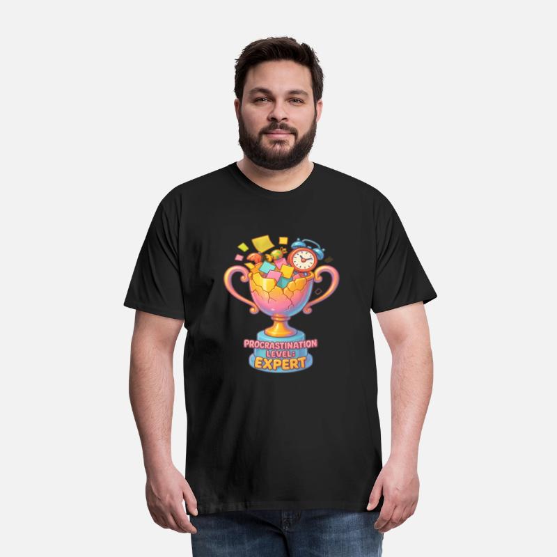 Procrastination Expert Funny Trophy