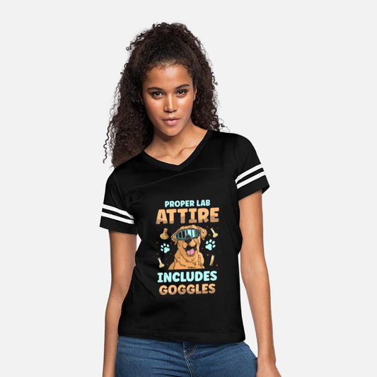 Proper Lab Attire Includes Goggles Science Dog