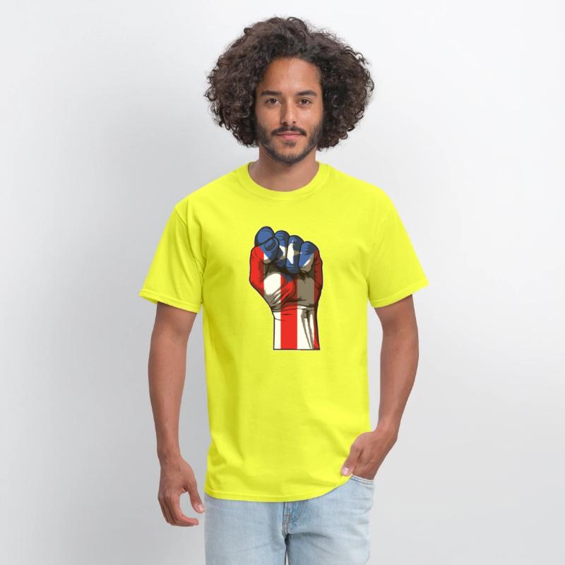Puerto Rico Fist | Proud Boricua Flag