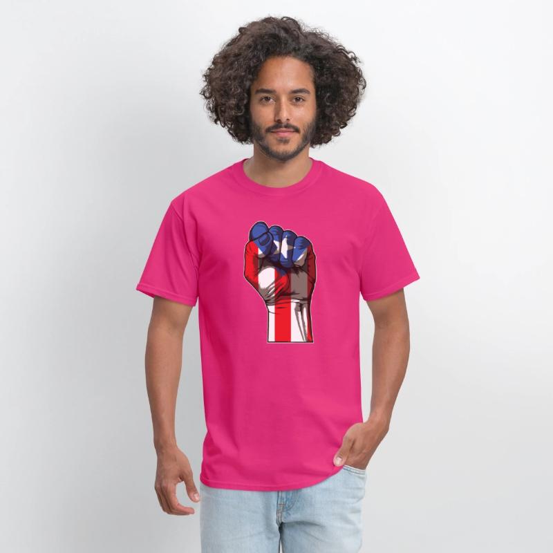 Puerto Rico Fist | Proud Boricua Flag