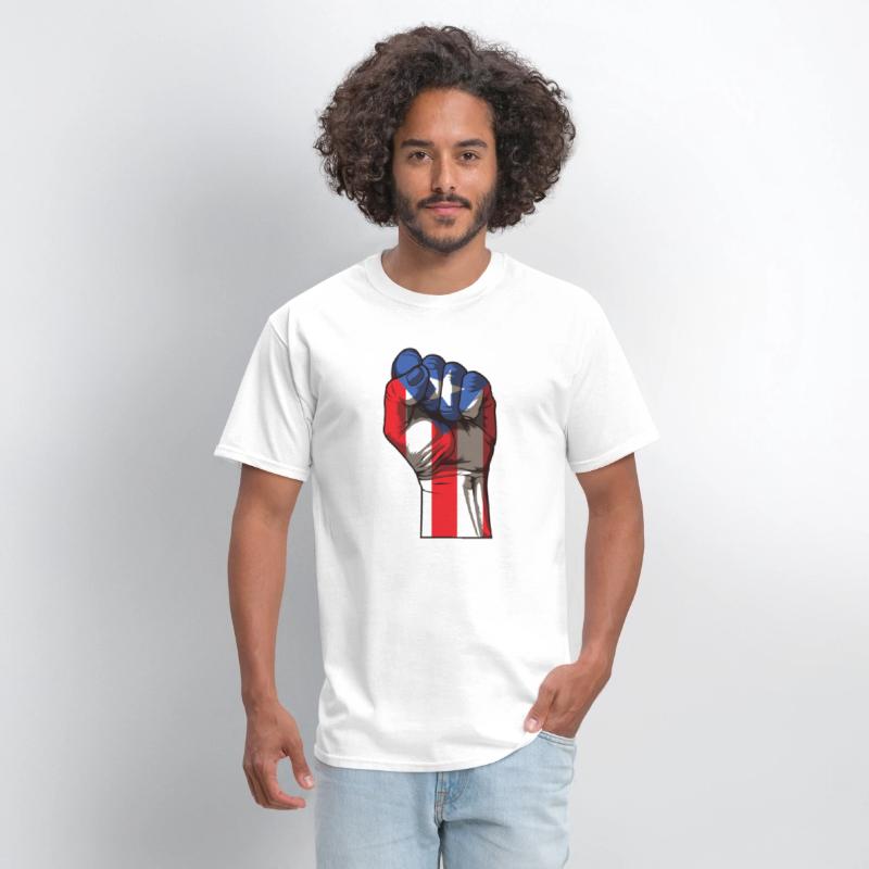 Puerto Rico Fist | Proud Boricua Flag