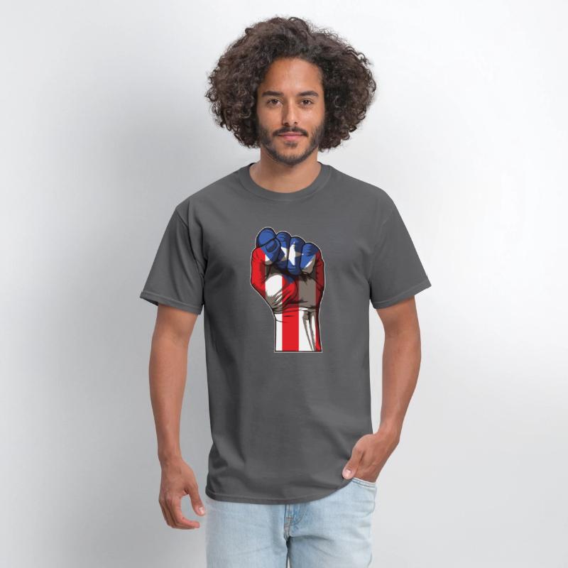 Puerto Rico Fist | Proud Boricua Flag