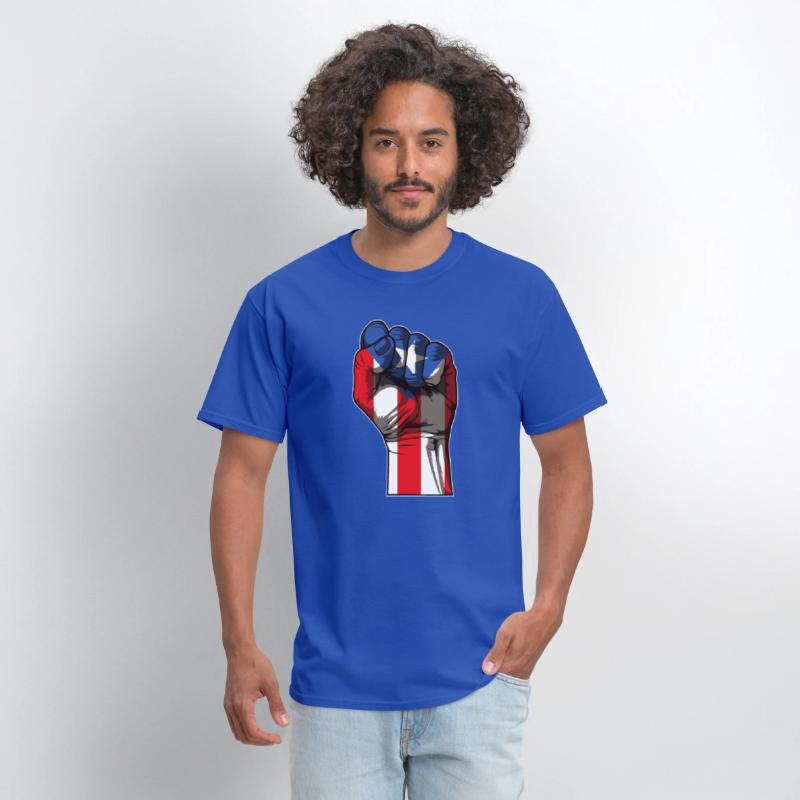 Puerto Rico Fist | Proud Boricua Flag