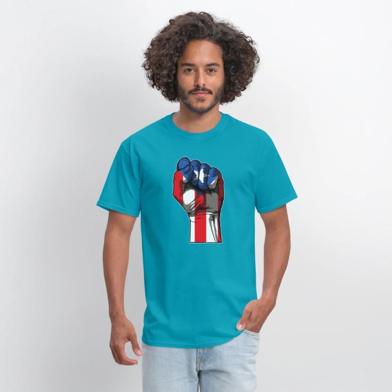 Puerto Rico Fist | Proud Boricua Flag
