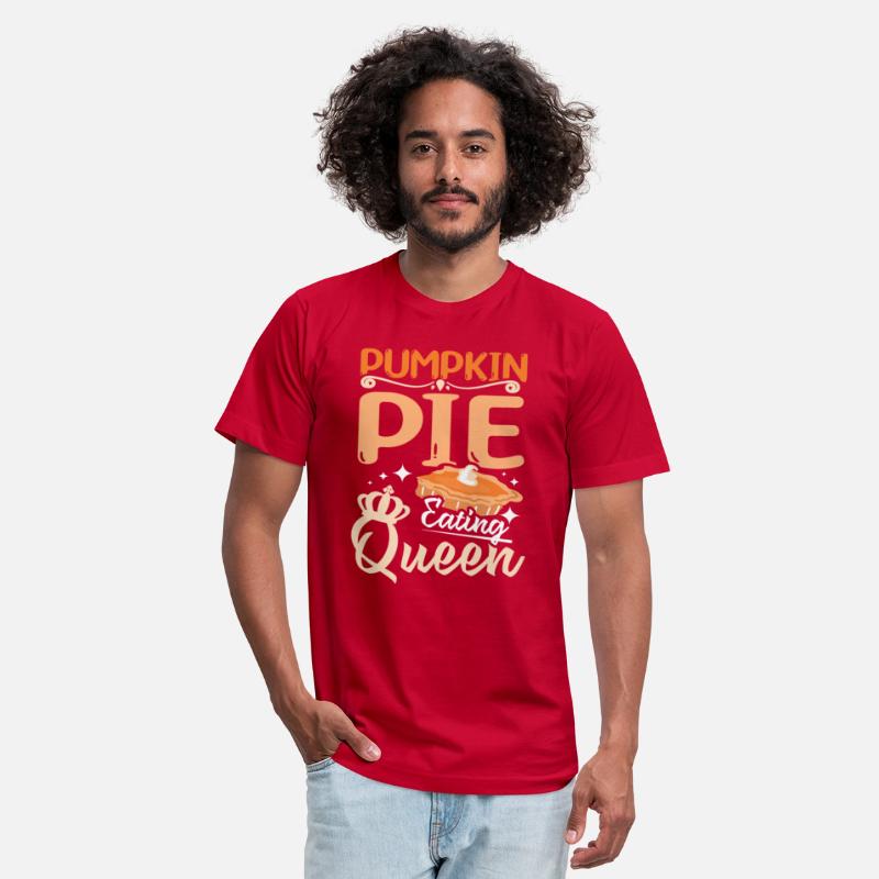 Pumpkin pie eating queen
