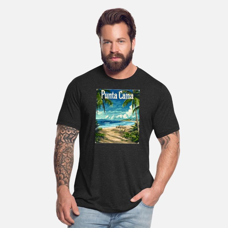 Punta Cana Tropical Beach Escape with Palm Trees