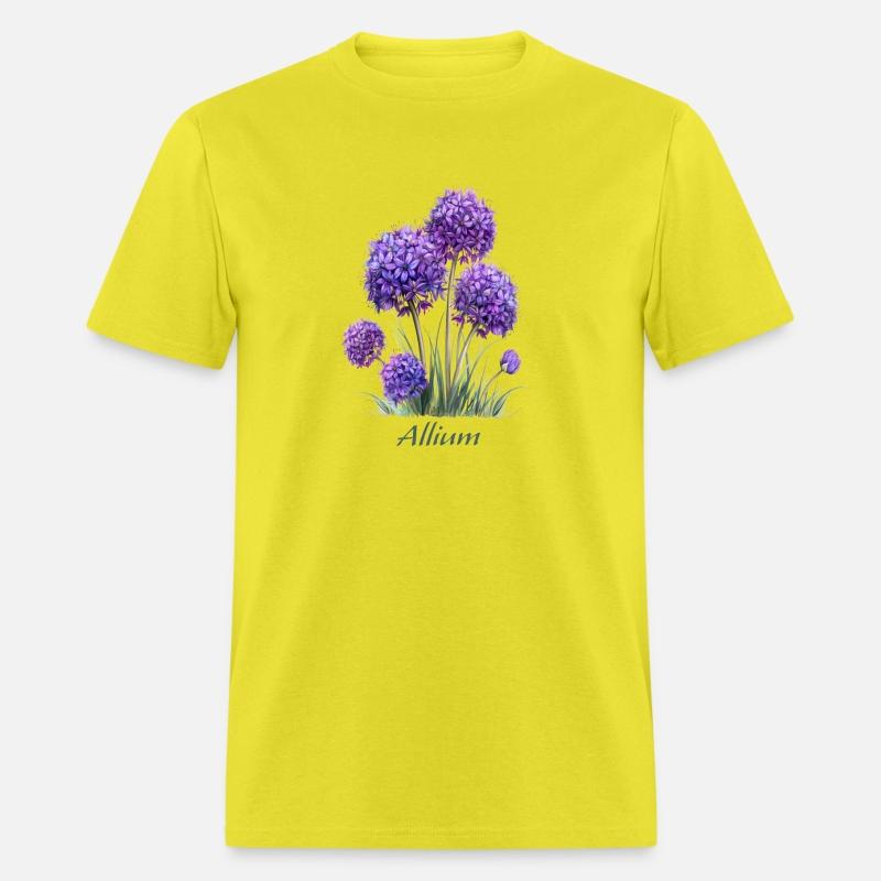 Purple Allium Flowers