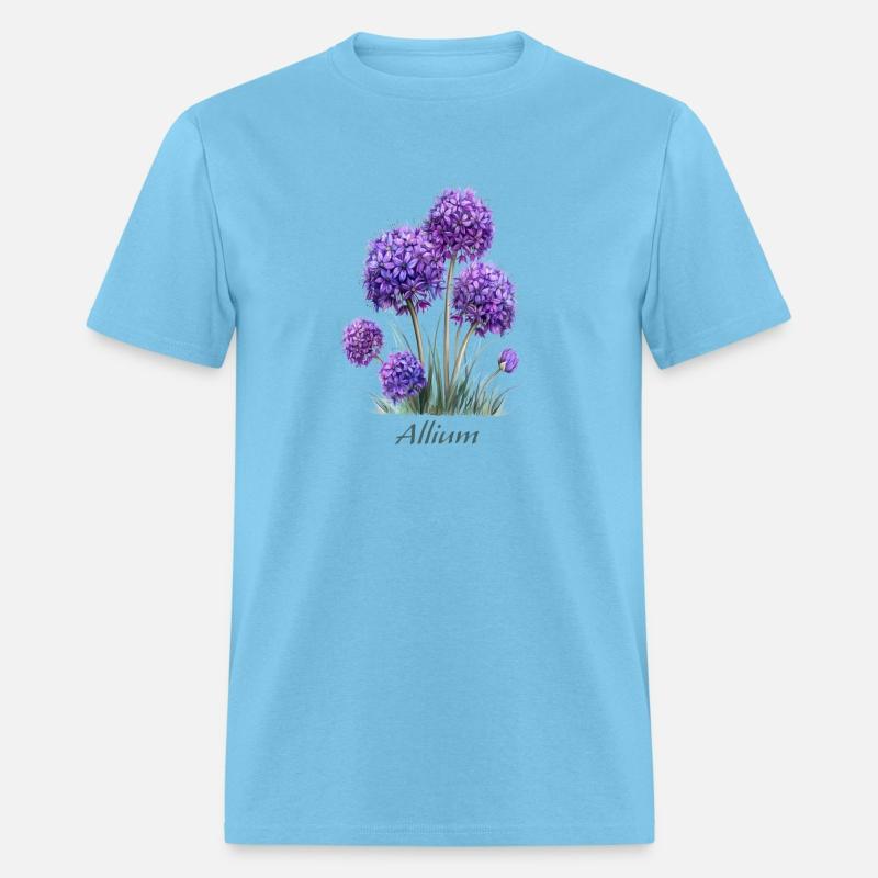 Purple Allium Flowers