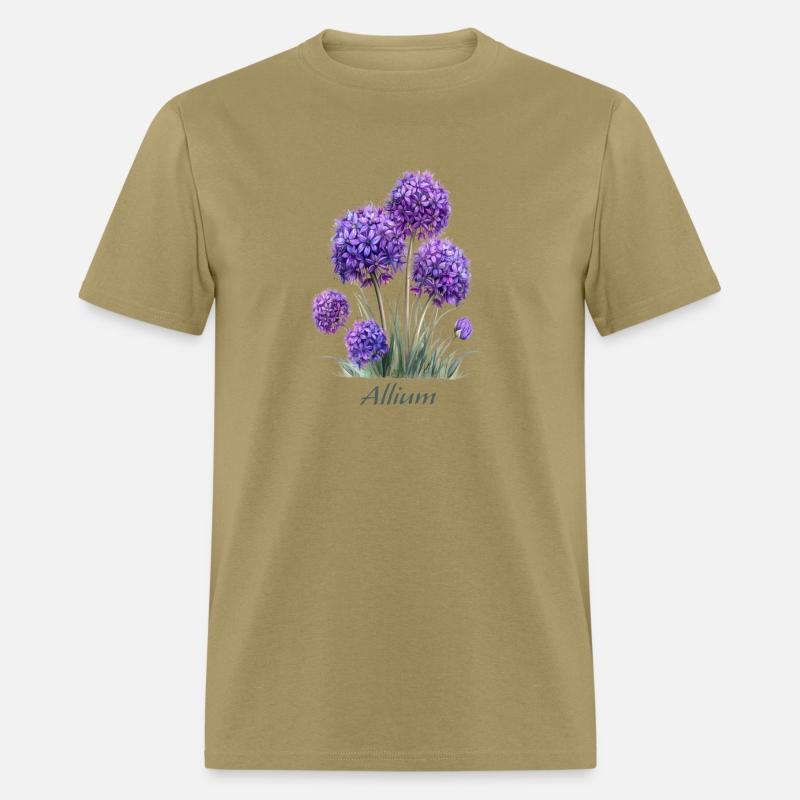 Purple Allium Flowers