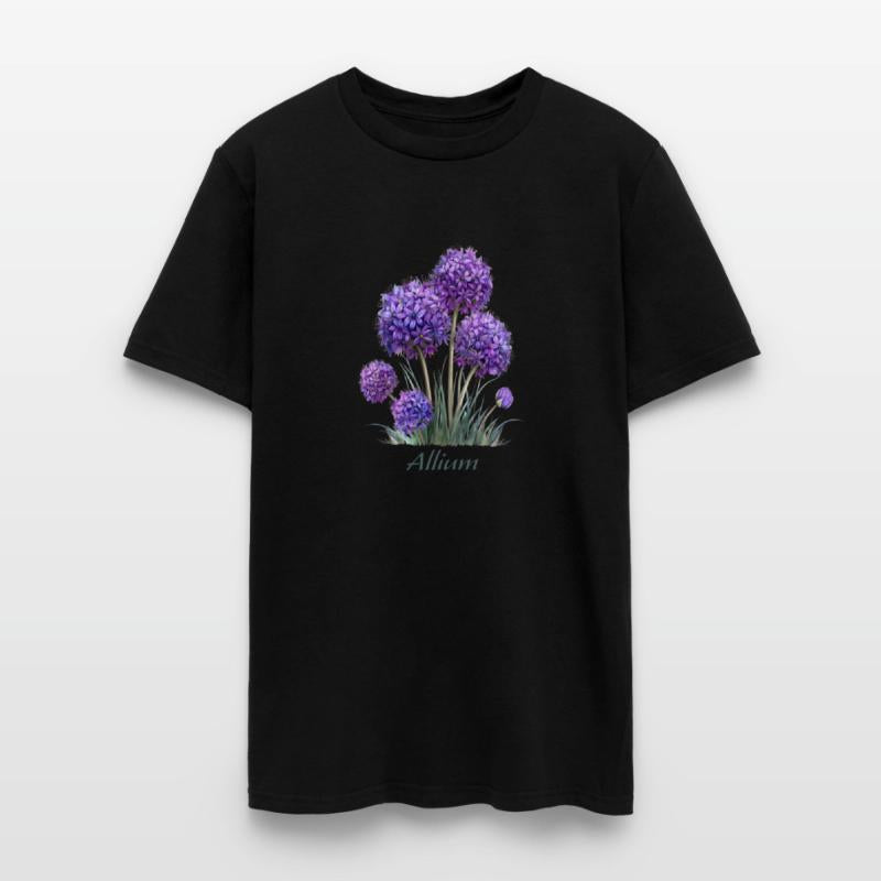 Purple Allium Flowers