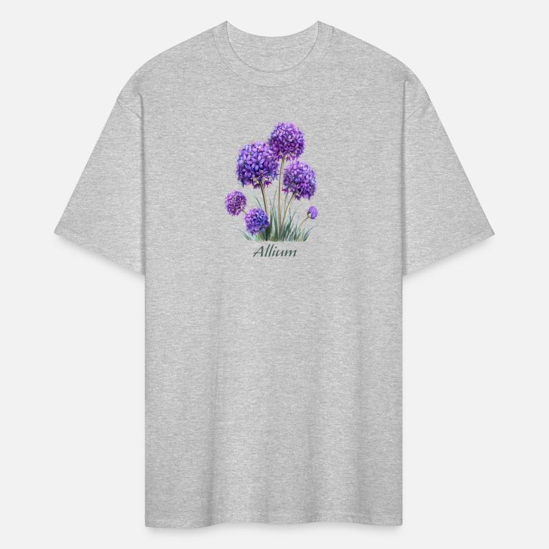 Purple Allium Flowers