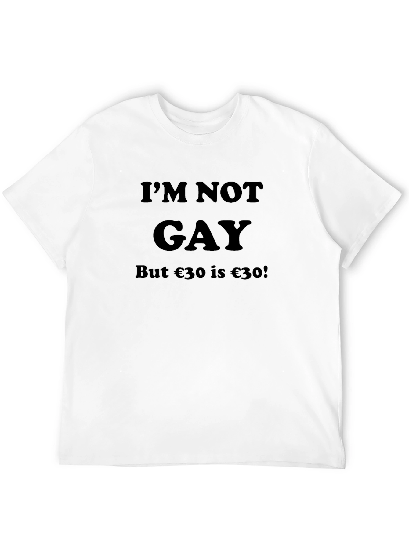 Im Not Gay Funny Slogan T-Shirt