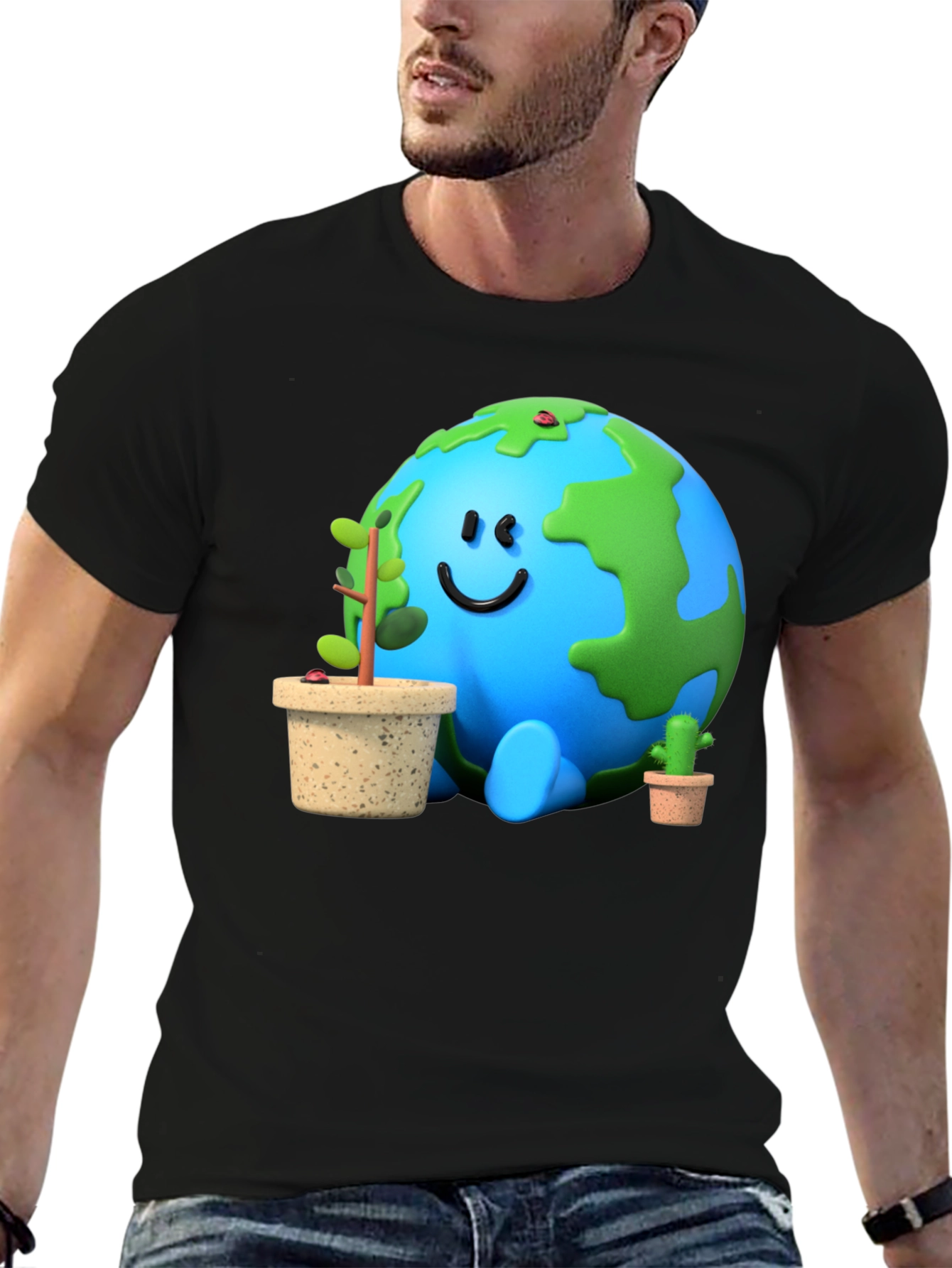 Earth Day T-Shirt - Planet Graphic Tee