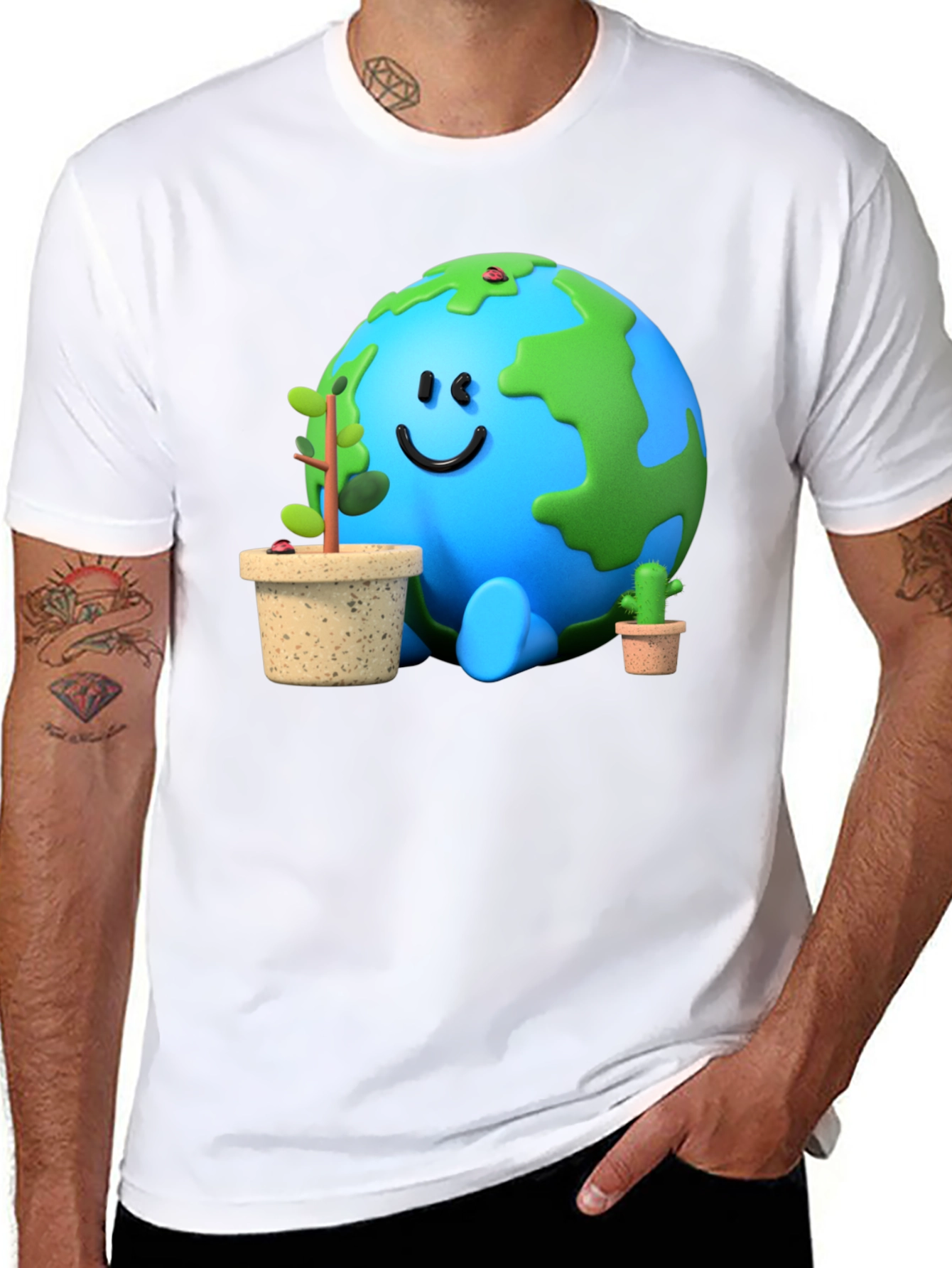 Earth Day T-Shirt - Planet Graphic Tee