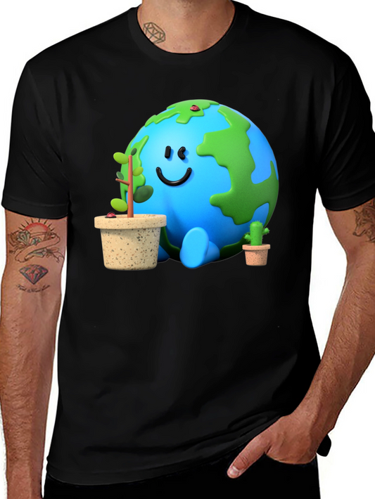 Earth Day T-Shirt - Planet Graphic Tee