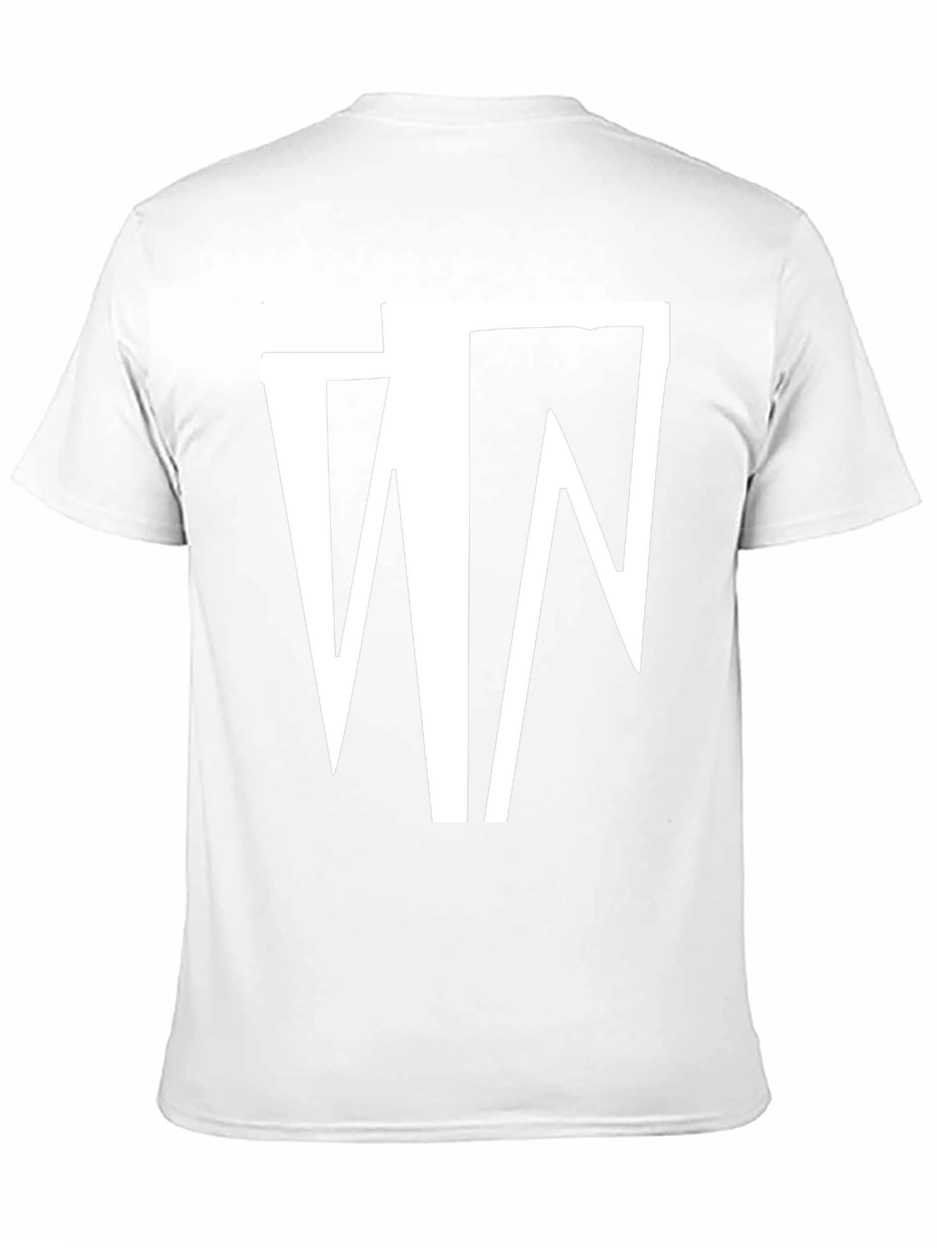 Abstract Graphic Black T-Shirt