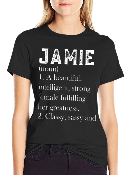 Jamie Definition T-Shirt - Beautiful Intelligent Strong