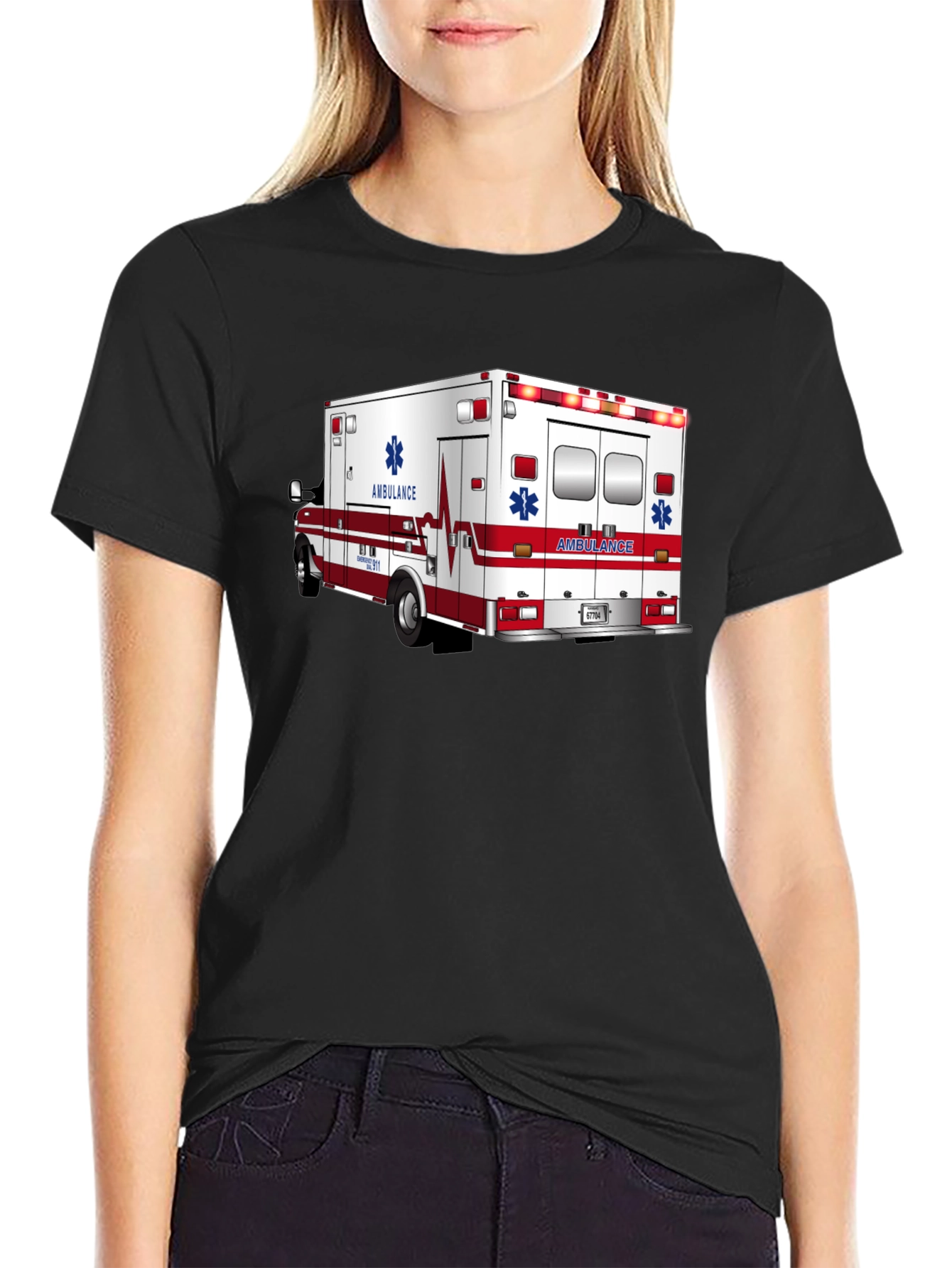 Ambulance Graphic T-Shirt