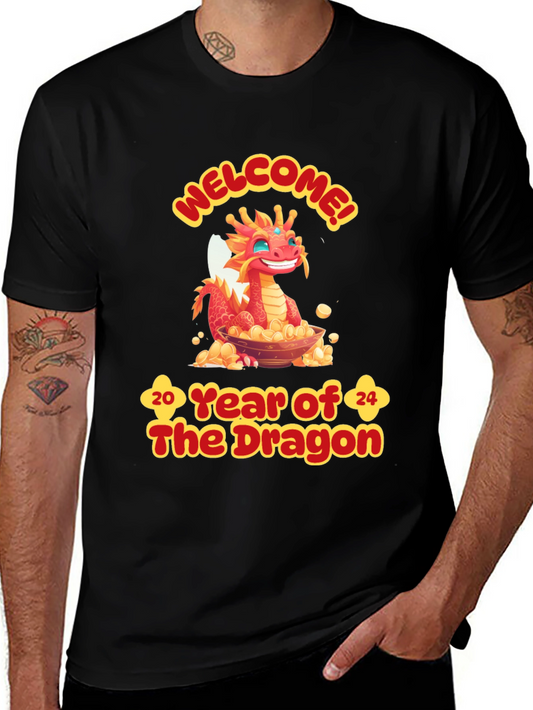 Year of The Dragon 2024 Graphic T-Shirt