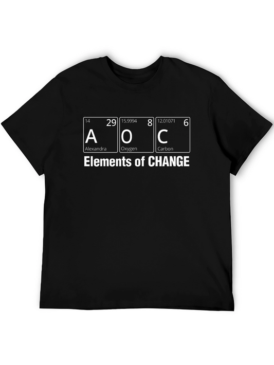 Elements of Change T-Shirt - AOC Inspired Tee