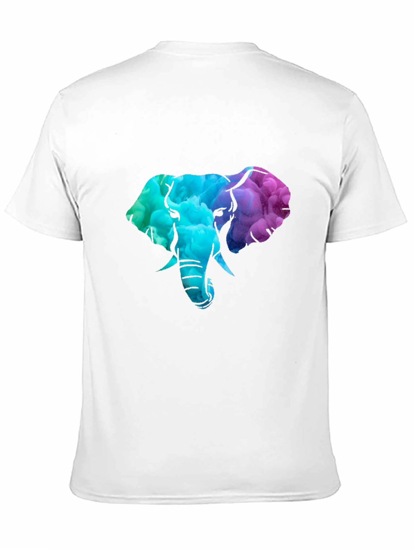 Elephant Head Graphic Tee - Black T-Shirt
