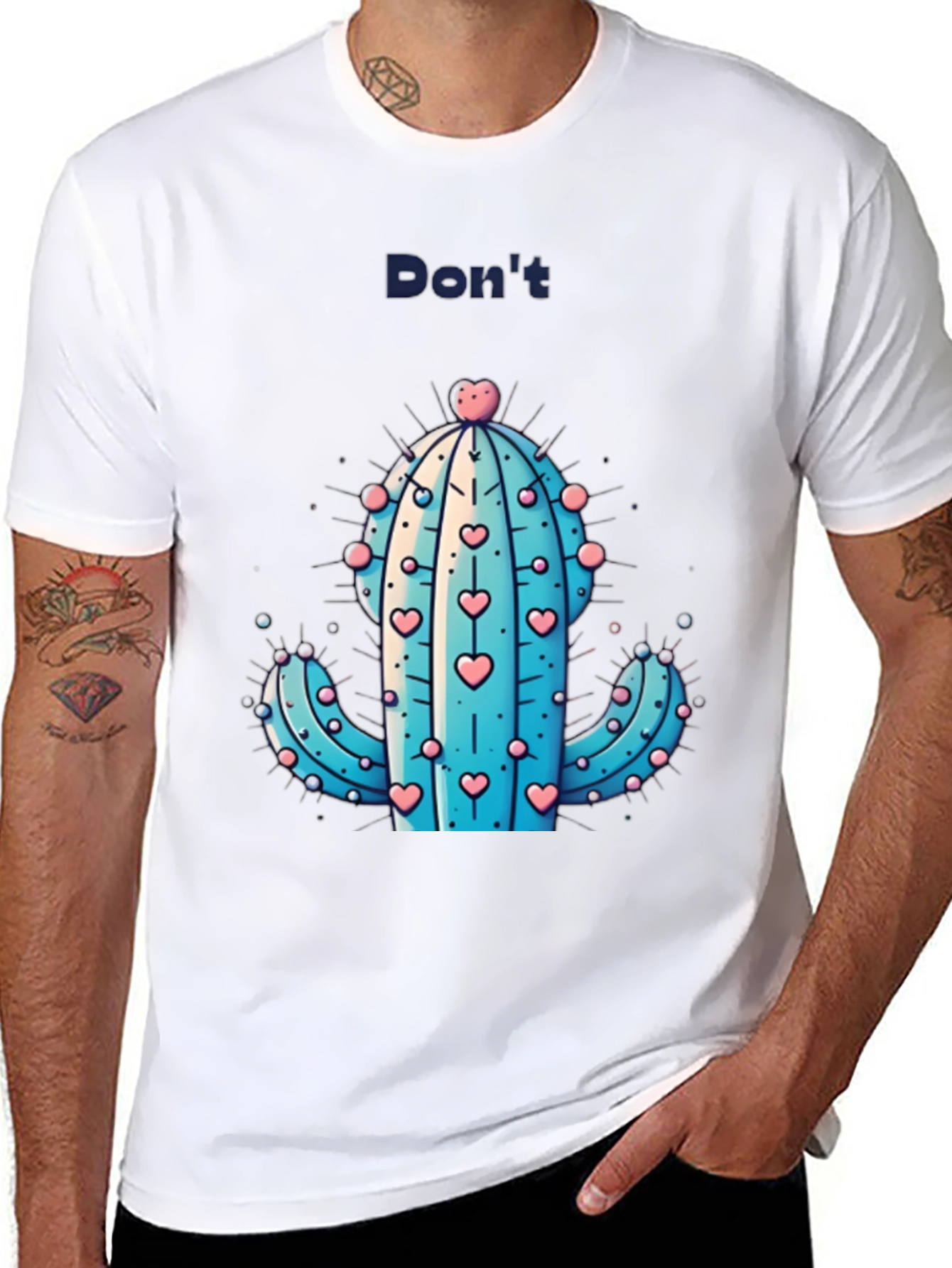 Dont Be a Prick Cactus Graphic Tee
