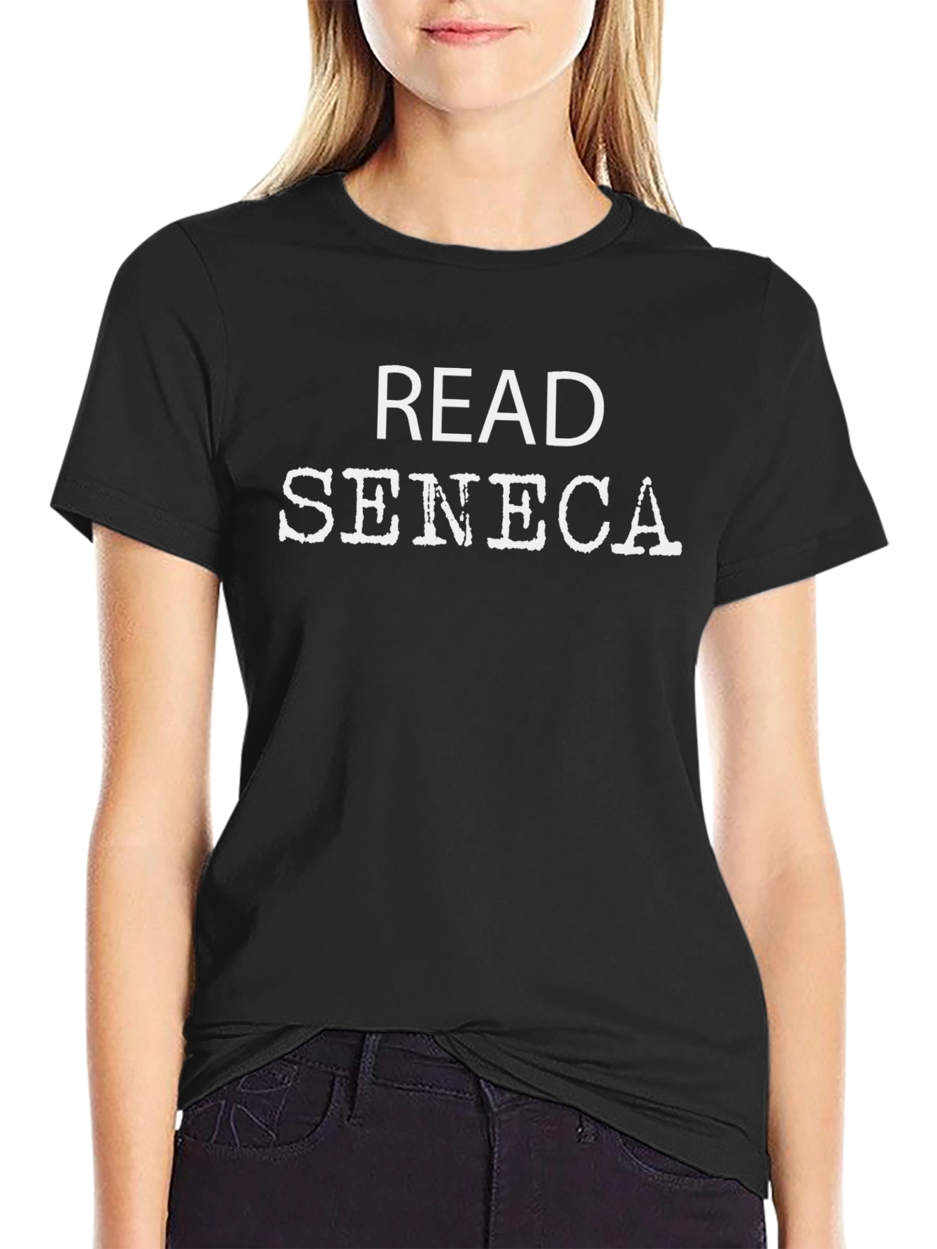 Read Seneca T-Shirt - Classic Stoic Philosophy Tee
