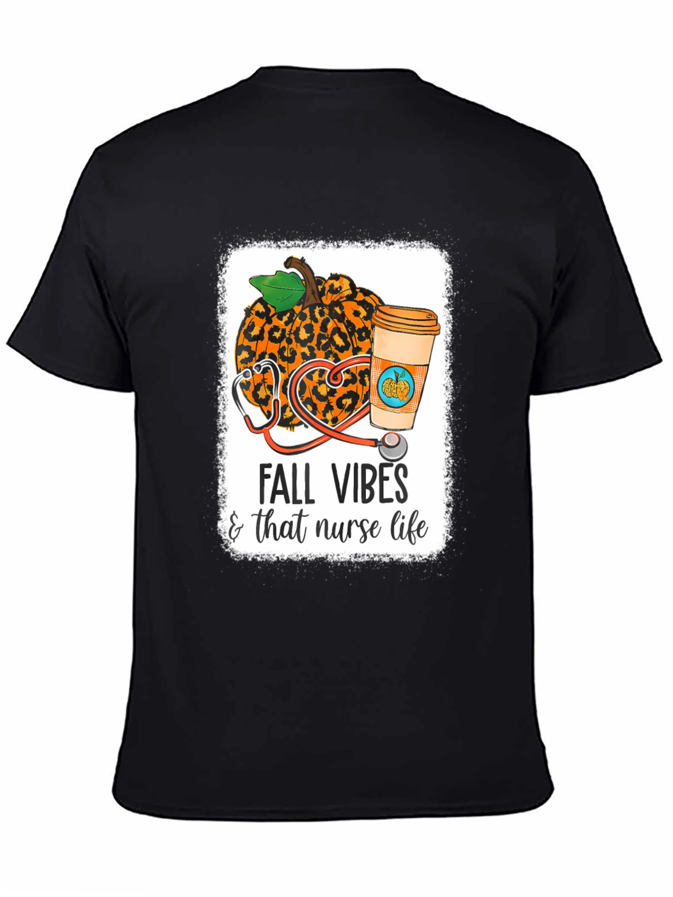 Fall Vibes Nurse Life T-Shirt