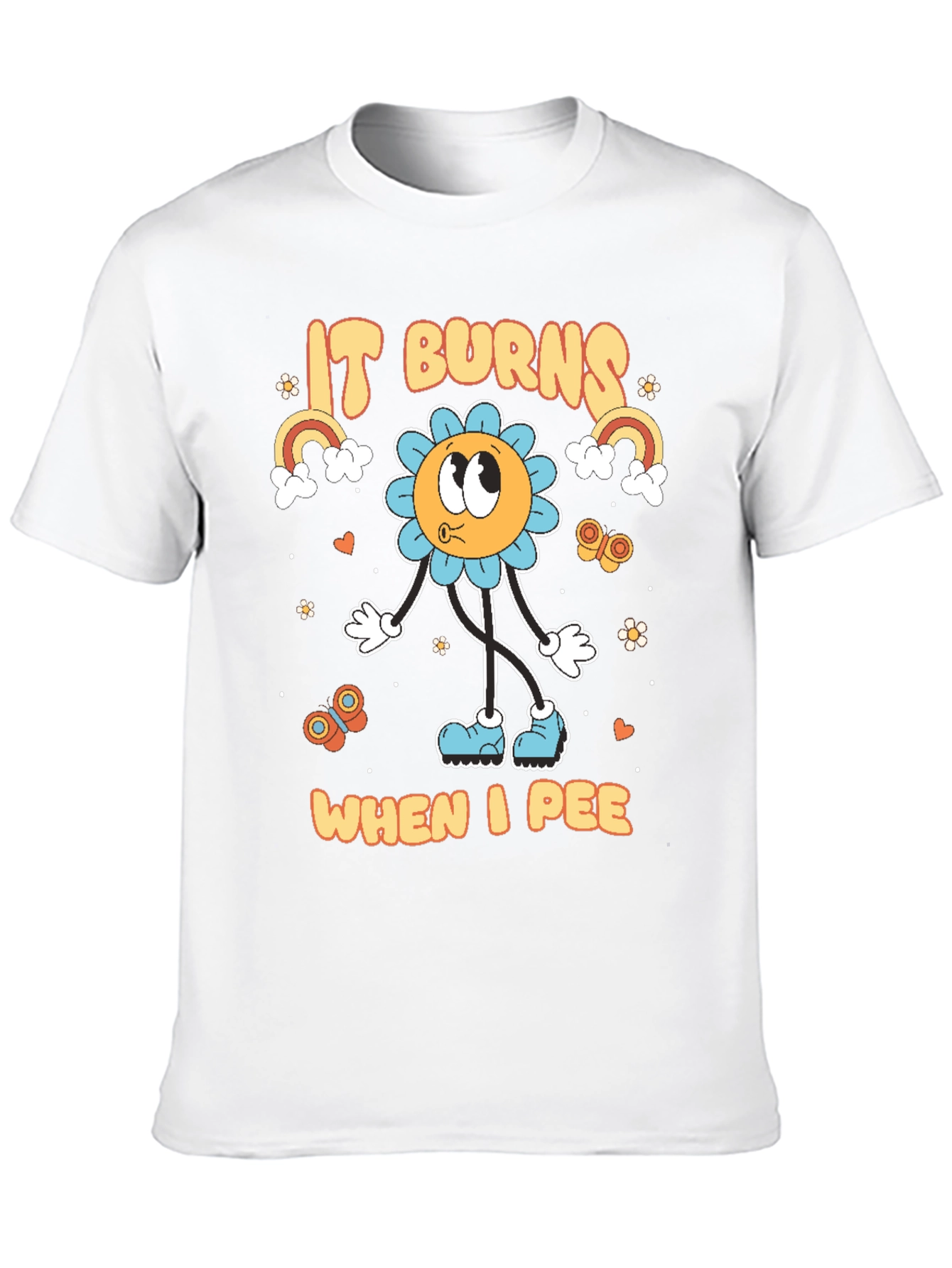 It Burns When I Pee Retro T-Shirt