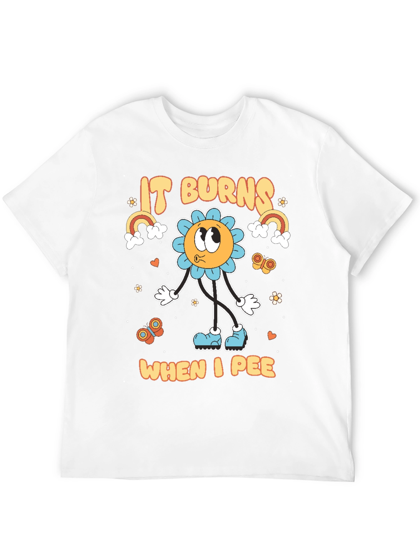 It Burns When I Pee Retro T-Shirt