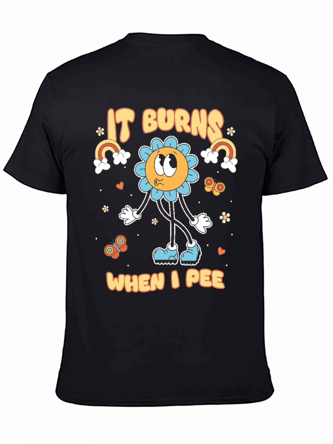 It Burns When I Pee Retro T-Shirt