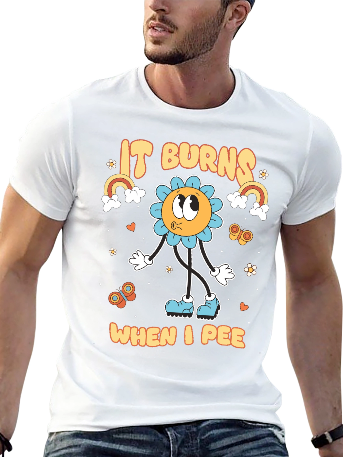 It Burns When I Pee Retro T-Shirt