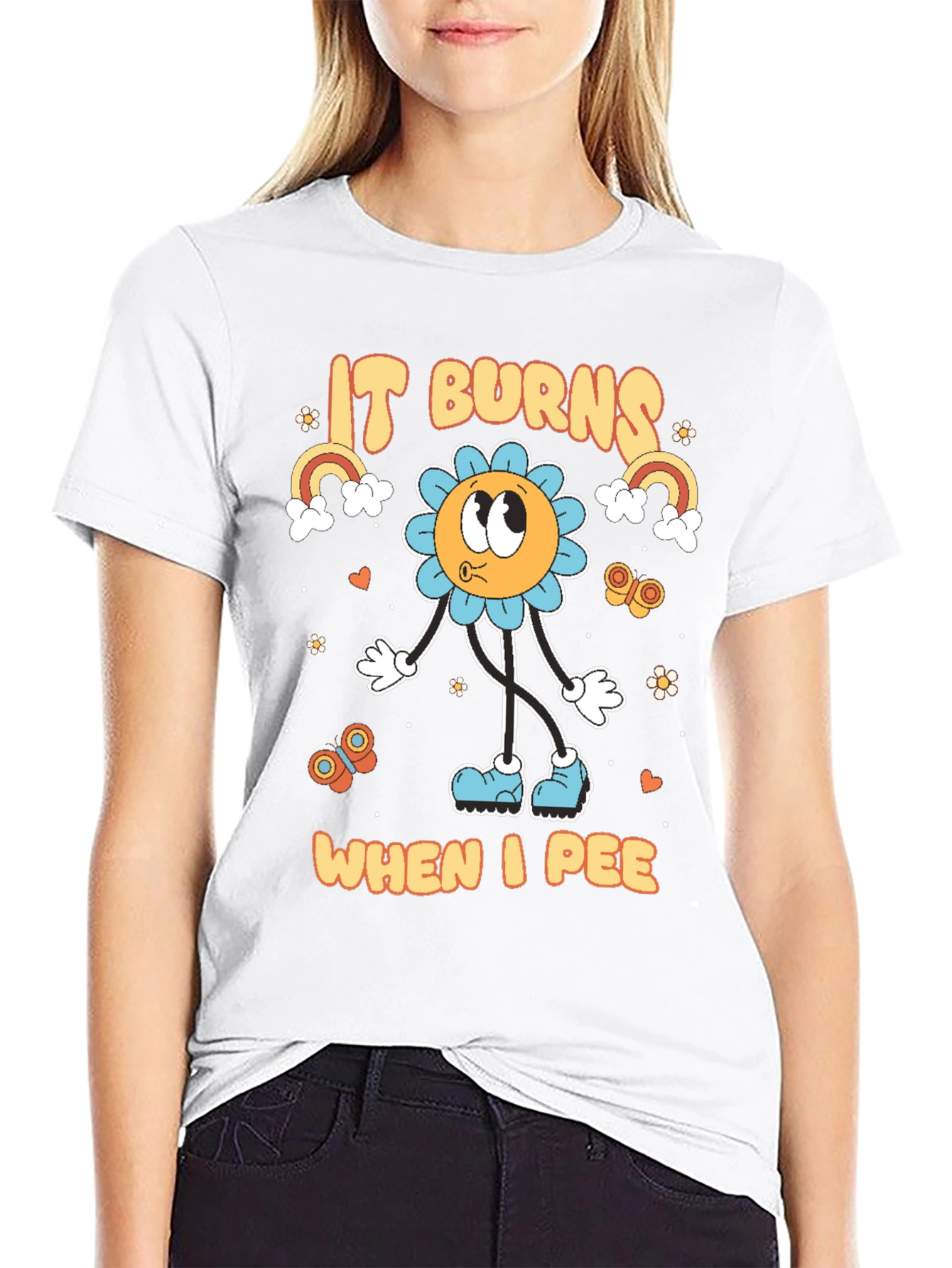 It Burns When I Pee Retro T-Shirt