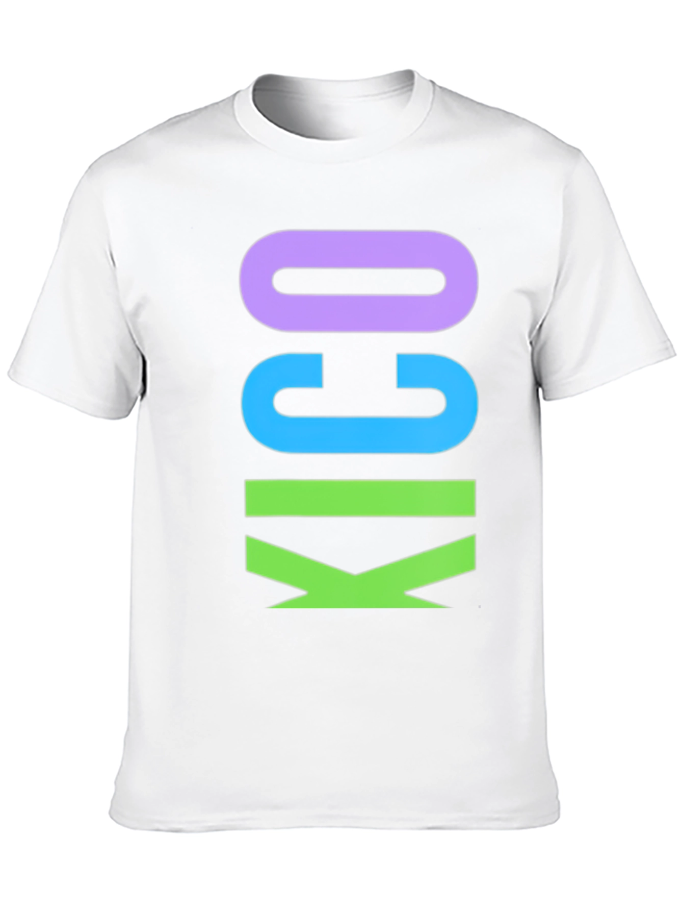KICO Graphic Tee - Mens Black Cotton T-Shirt