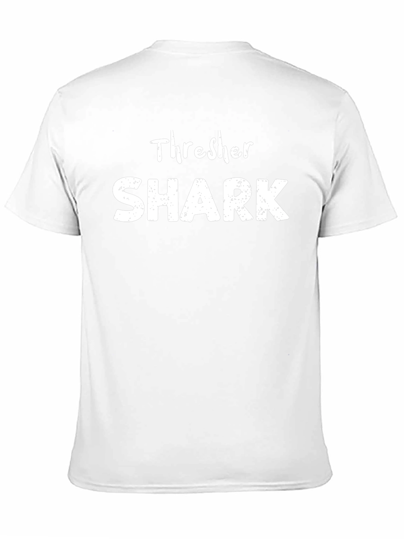 Thresher Shark Graphic Tee - Black Cotton