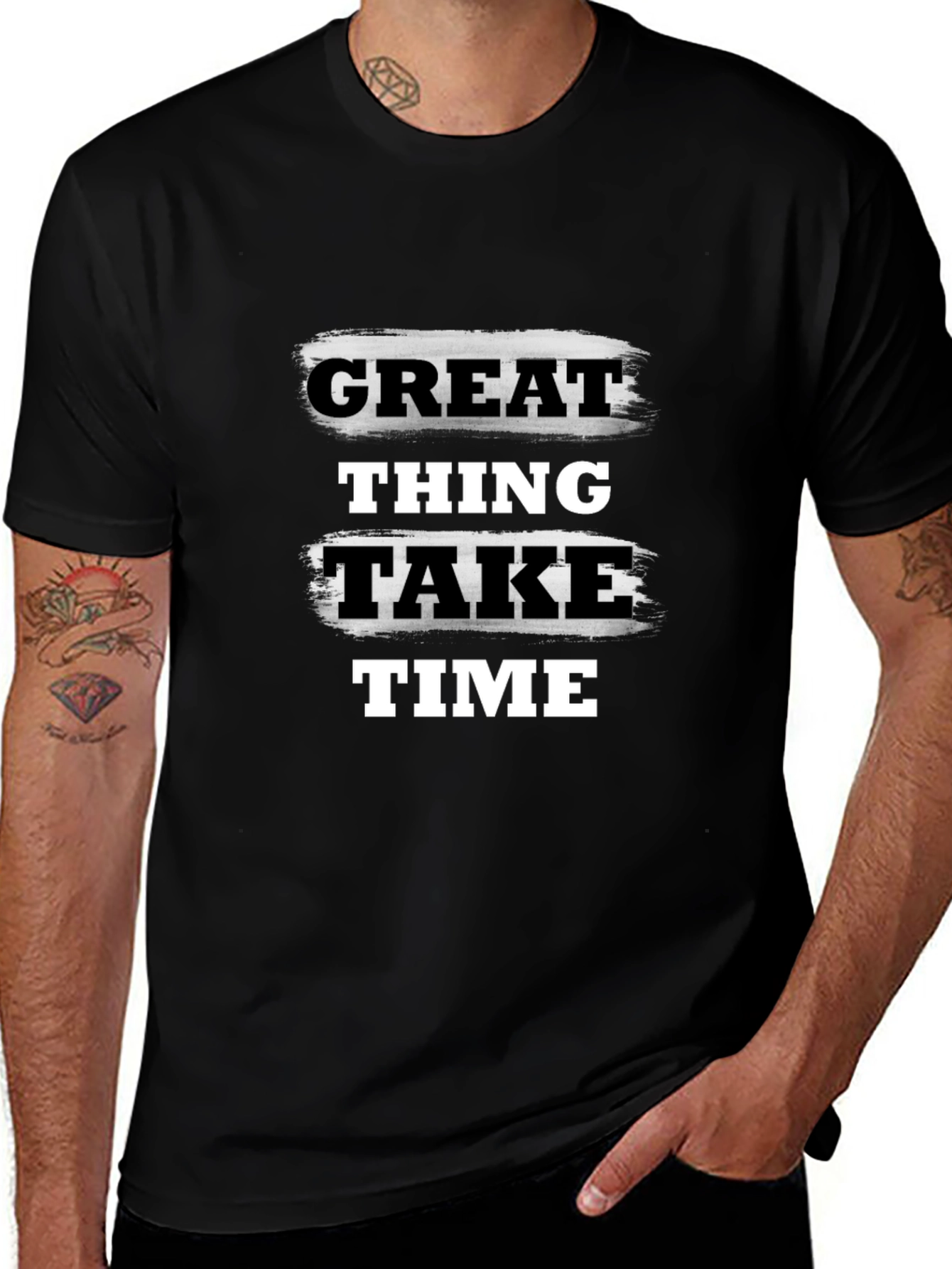 Great Things Take Time Graphic T-Shirt